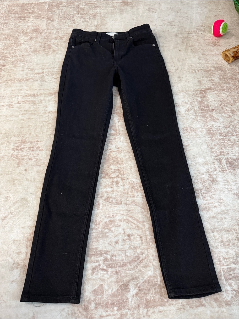 H&M Women’s Black Slim Straight Jeans